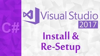 C Visual Studio 2017 Install amp Setup  A Download Tutorial With ReSharper amp Color Theme Editor [upl. by Yeldud492]