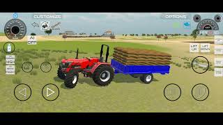 Tractor power John Deere end Mahindra ki power tractor mahindra like indore viralvideo [upl. by Eimrots]