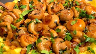 Unglaublich wie lecker diese Champignons mit Kartoffeln sind Einfach schnell und preiswert [upl. by Aisyla]