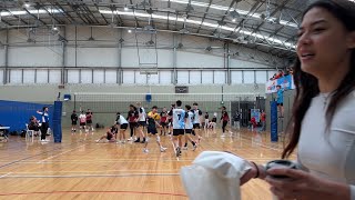 Volleyball UniSport Nationals  BRONZE Medal Match [upl. by Euqinomad]