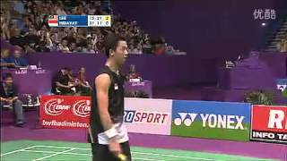 2010 World Championships MS QF Taufik Hidayat INA VS Lee Chong Wei MAS [upl. by Lytton922]