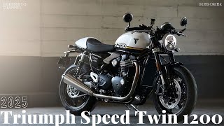 2025 Triumph Speed Twin 1200  The Best Modern Classic with Serious Performance [upl. by Dahsra]