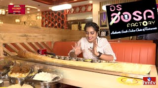 Eat Street  DS Dosa Factory  Hyderabad  hmtv [upl. by Schreib]