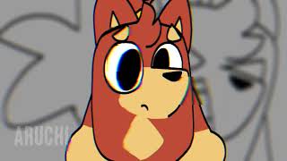 The Wolf Meme  Animation Meme  Bluey  Rusty [upl. by Bashee]