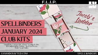 FLIP  Spellbinders January 2024 Club Kits [upl. by Agni]