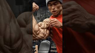 Young Bodybuilding AI Biceps Muscle Pump Crazy Flex Styrke Studio [upl. by Serdna]