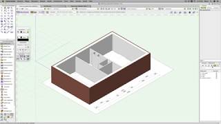 Gebouwen tekenen voor iedereen  deel 1  Vectorworks [upl. by Gerfen]