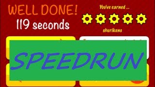 ClickPLAY Time  Speedrun Guide 5 Shurikens [upl. by Raskind776]