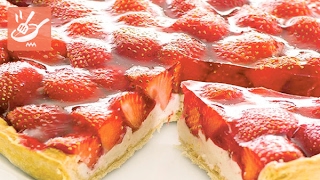 Crostata di fragole e yogurt Spadellandia [upl. by Kryska]