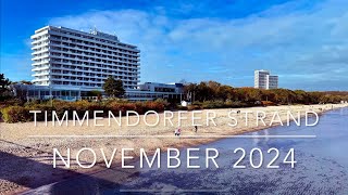 Timmendorfer Strand – Rundgang im November 👍😍￼ [upl. by Dawna]