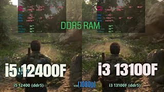 i5 12400 vs i3 13100f  DDR5 RAM in 2024 [upl. by Ahsilram970]