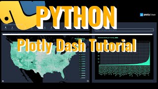 Python Plotly Dash Web App Tutorial ONLY 20 lines of code [upl. by Tris]