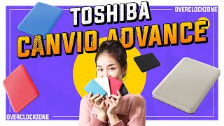 รีวิว Toshiba Canvio Advance  Harddisk พกพา สีสวย ราคาไม่แพง [upl. by Bennie450]