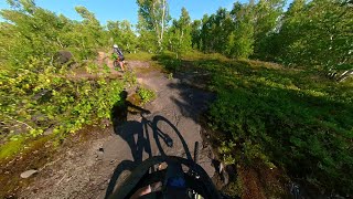 Canada Day  Sudbury MTB  On The Rocks at Azilda  Ghost Rider MTB [upl. by Esalb]