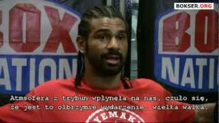 David Haye po walce z Dereckiem Chisorą [upl. by Nwaf144]