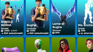 SHOP DI OGGI 25 BUGHA NOVEMBRE NEGOZIO FORTNITE LUNEDÌ OG 25112024 [upl. by Collis]