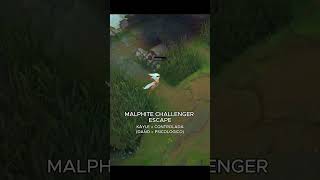 MALPHİTE CHALLANGER ESCAPE leagueoflegends lol [upl. by Erb]