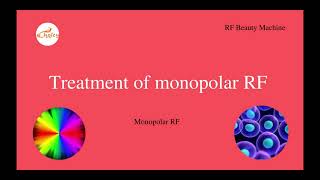 Treatment of monopolar RF  What does monopolar RF could do  RF treatment [upl. by Lled]