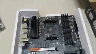 unbox MSI B550M PRO VDH WIFI [upl. by Arekat]