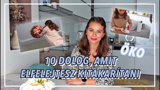 10 dolog amit elfelejtesz takarítani II  Viszkok Fruzsi [upl. by Ardnasak]