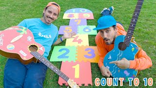 Count to 10  Educational Songs for Children  Music Travel Kids [upl. by Aekim434]