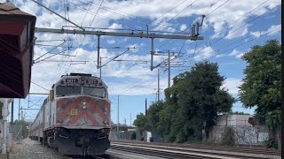 Caltrain Exits Caltrain Depot [upl. by Auqinimod]