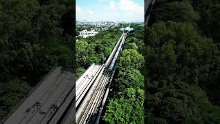 Jaynagar 🥰jaynagar metro dronephotography trending viral travel youtubeshorts viralvideo [upl. by Tench]