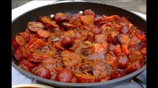 Comment faire du rougail saucissescuisine réunionnaise  Cuisine des îles [upl. by Robma356]