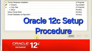 Oracle 12c SetupInstall Procedure  In house Billing Software  PBS  BREB  PMS [upl. by Nnadroj]