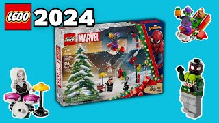 LEGO SpiderMan Advent Calendar 2024 Review [upl. by Vasili]