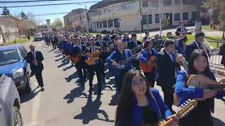 chillan Desfile de las iglesias evangélica pentecostales de chile [upl. by Heddi9]