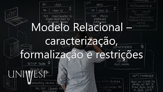 Banco de Dados  Modelo Relacional caracterização formalização e restrições [upl. by Hairaza873]