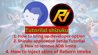 Tutorial on how to set up the Shizuku application until it is successful with Reborn Imoba [upl. by Feld173]