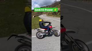 Husqvarna SM 610 Power Sound🔊 shorts [upl. by Ydualc]