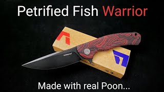 Petrified Fish WarriorMade with real poon [upl. by Notsej]