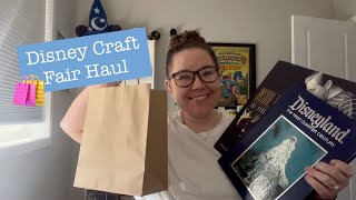 Disney Craft Fair Haul [upl. by Dragoon513]