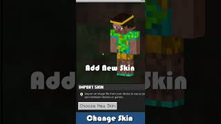 Get Creative How to Add Custom Skins in Minecraft Bedrock 121 [upl. by Vinna702]