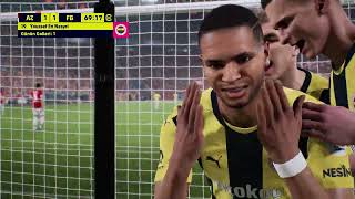 Az Alkmaar  Fenerbahçe EFootball Maçı 🔥  Heyecan Dolu Bir Karşılaşma [upl. by Relyhcs]