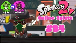 Splatoon 2 Online Splats 34  1 Year Anniversary [upl. by Thorrlow]