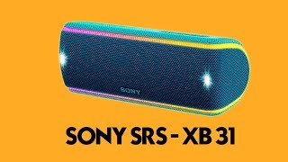 Review SONY SRSXB31 altavoz inalámbrico con live sound y wireless party chain  En español [upl. by Er]