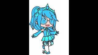 Salamander dance from miku but Cutie addition￼ in Gacha club [upl. by Aeneg]