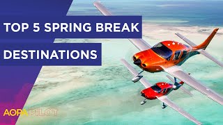 Fly to these top 5 spring break destinations [upl. by Nomelc]