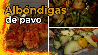 Albóndigas de pavo en salsa receta [upl. by Eelahc]