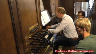 Fanfare Guillaume Lasceux  Ev Lutherse kerk Den Haag  Harm Hoeve [upl. by Drarej996]