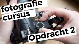 Fotografie cursus in het Nederlands voor beginners opdracht 2 portretfotografie [upl. by Reviere922]