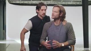 Milo Ventimiglia interrupts Jared Padalecki’s interview during the Gilmore Girls cover shoot [upl. by Nosro914]