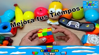 Mejora tus tiempos con el cubo 3x3  Cómo mejorar tus tiempos con el cubo rubik 3x3  parati cubo [upl. by Matilde711]