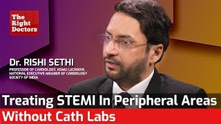 Pharmacoinvasive Method Best To Treat STEMI In Periphery  Dr Rishi Sethi  STEMI India 2018 [upl. by Hildegard]