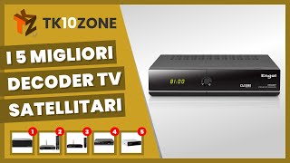 I 5 migliori decoder TV satellitari [upl. by Assirialc]