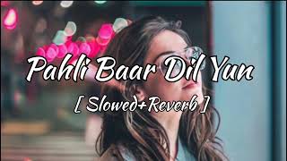 Pahli Baar Dil Yu Bekarar Hua Hai🥀  Hum Ho Gye Aapke💔  Bollywood songs 💫 Slowed And Reverb Song🎶 [upl. by Burns]